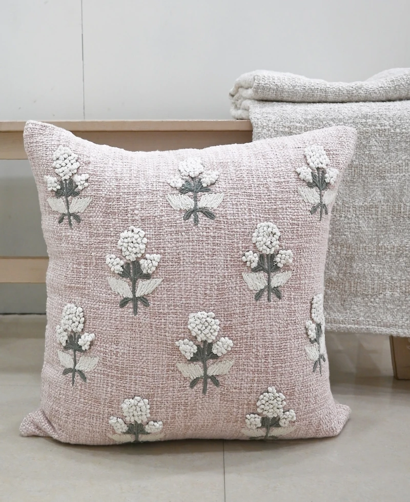 Vibhsa Persian Handwoven Decorative Pillow, 20" x 20"