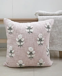 Vibhsa Persian Handwoven Decorative Pillow, 20" x 20"