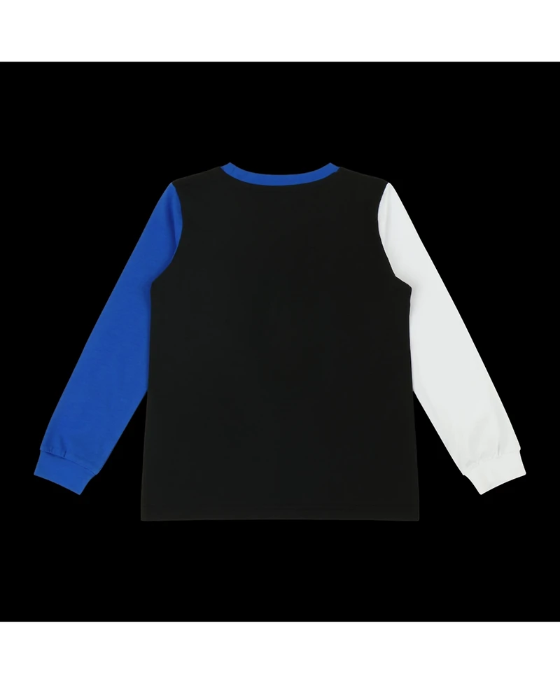 Mixed Up Clothing Kids Recuerda Tee - Colorblock Long Sleeve Graphic T-Shirt