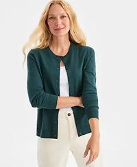 Style & Co Women's Button-Down Long-Sleeve Cardigan, Created for Macy's