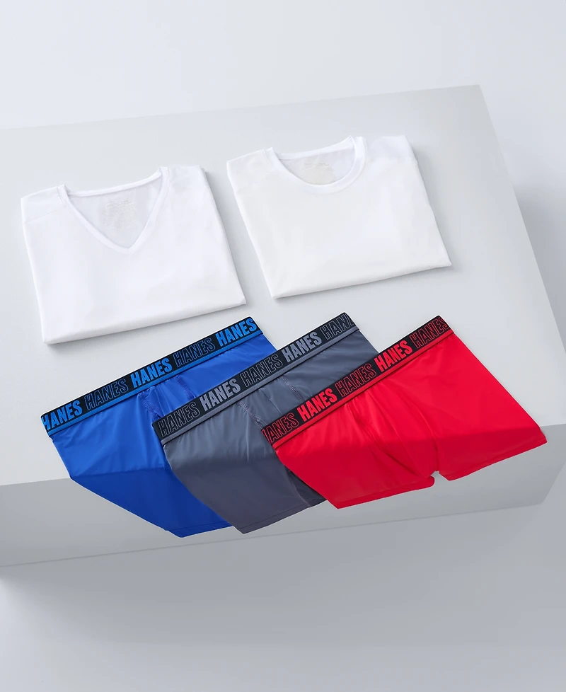 Hanes Men's 3pk. Ultimate Moves X-Temp Performance Crewneck T-Shirts