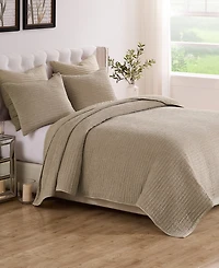 Greenland Home Fashions Velvet Crush Textured 3-Pc. Quilt Set