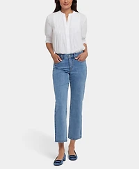 Nydj Petite Marilyn Straight Ankle Jeans