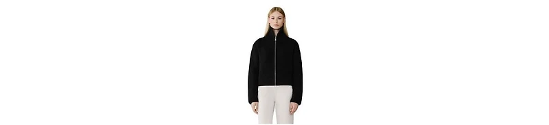 Soia & Kyo Womens Noelle Wool Blend Cropped Cardigan