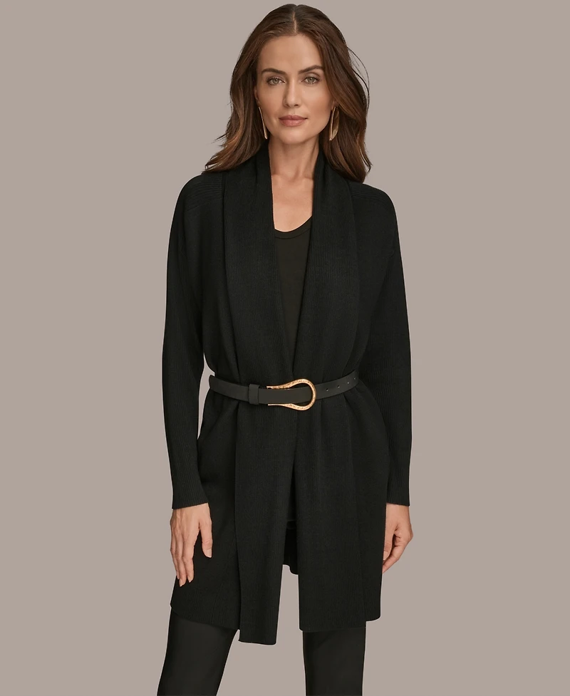 Donna Karan New York Women's Shawl Neck Cardigan
