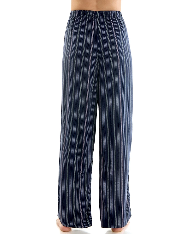 Roudelain Women's Open Leg Flannel Sleepwear Pants
