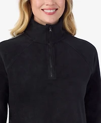 Cuddl Duds x Jennifer Lake Fleecewear with Stretch Half-Zip Pullover