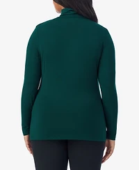 Cuddl Duds Plus Turtleneck Top