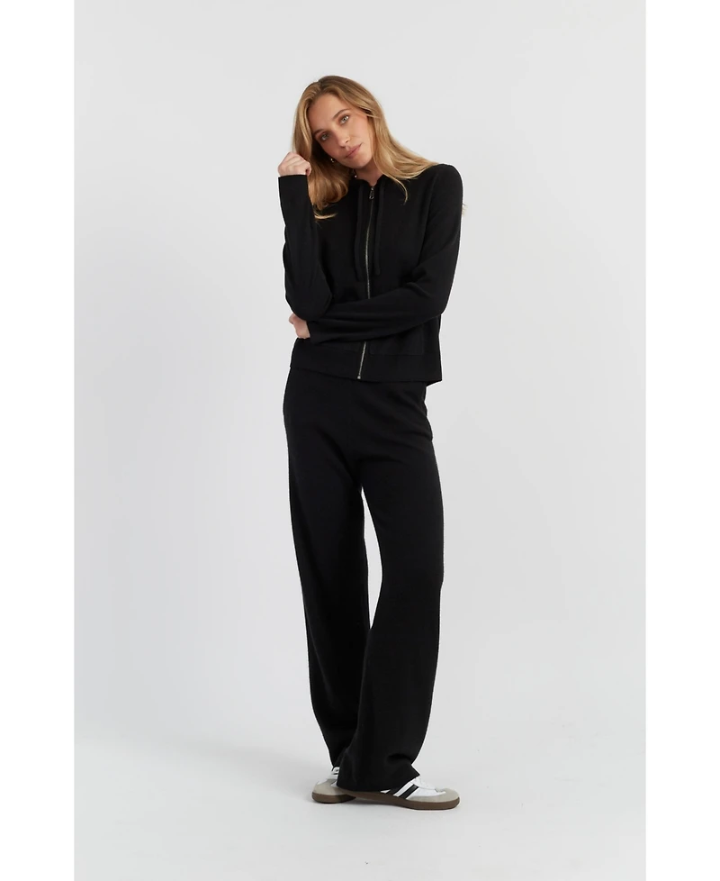 Chinti & Parker Women's Pure Cashmere Zip Hoodie
