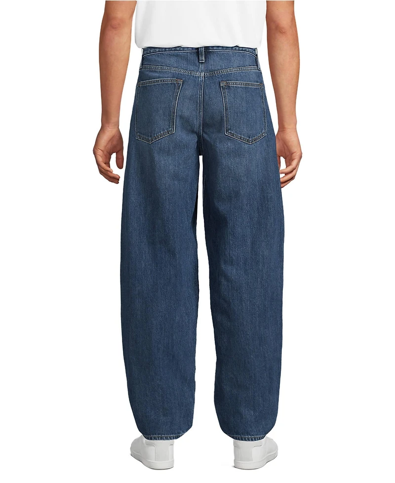 Lands' End Men's Rigid Relaxed Tapered Jean