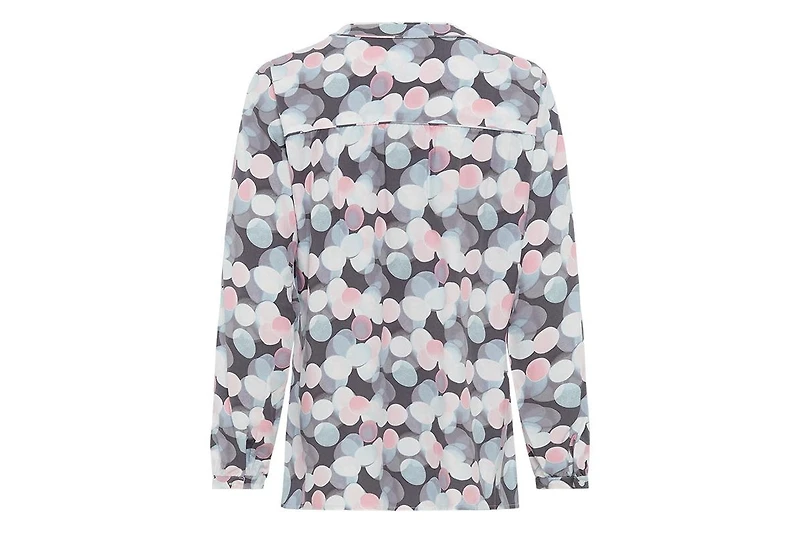 Olsen Women's Digital Dot Tunic Blouse