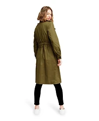 Belle & Bloom Carlisle Button Front Trench Coat