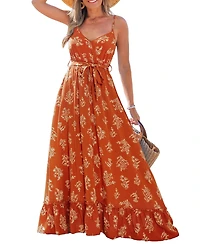 Cupshe Women's Lighthearted Love Ornate Maxi Beach Dress