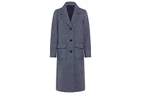 Olsen Wool Blend Herringbone Coat