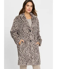 Olsen Women's Faux Fur Coat