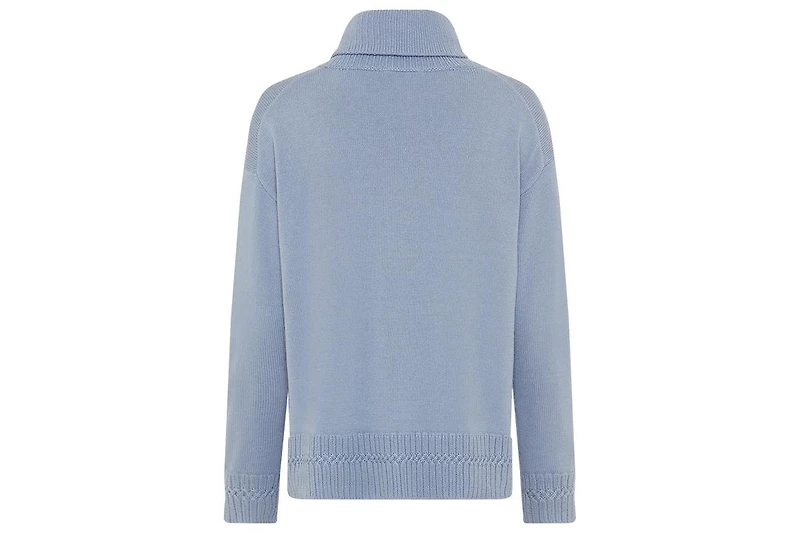 Olsen Women's Sweater with Convertible Neckline
