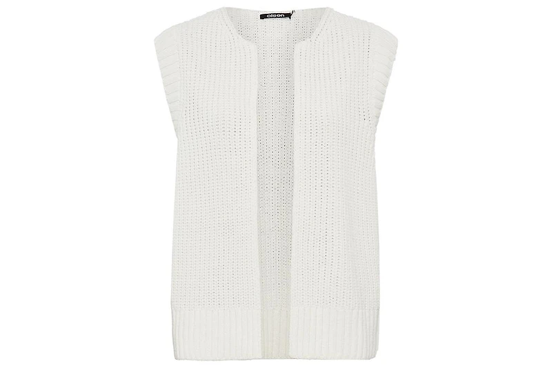 Olsen Cotton Blend Sweater Vest