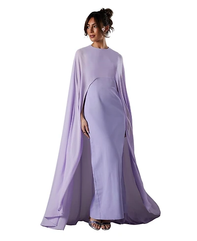 Coast Women's Cape Sleeve Maxi Dress