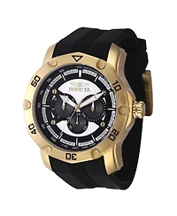 Invicta Men's 45741 Pro Diver Quartz Chronograph Black, White Dial Watch