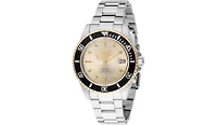 Invicta Men's 49317 Pro Diver Automatic 3 Hand Champagne Dial Watch