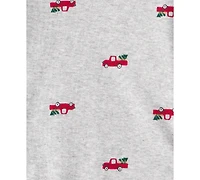 Carter's Baby Boys Printed Bodysuit, Vest and Pants, 3-Piece Set