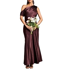 Coast Women's Satin One Shoulder Fishtail Maxi Dress