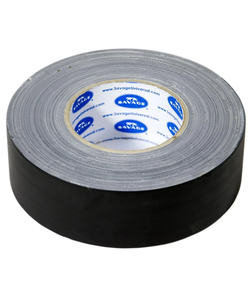 Savage 2"x55yds Gaffer Tape, Single Roll, Black