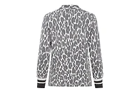 Olsen Women's Allover Leopard Print T-Shirt
