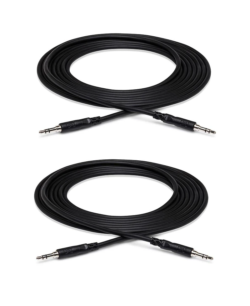 Hosa Technology Hosa Cmm-110 3.5 mm Trs to 3.5 mm Trs Stereo Interconnect Cable, 10 Feet , Black