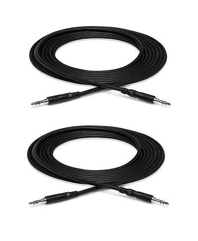 Hosa Technology Hosa Cmm-110 3.5 mm Trs to 3.5 mm Trs Stereo Interconnect Cable, 10 Feet , Black