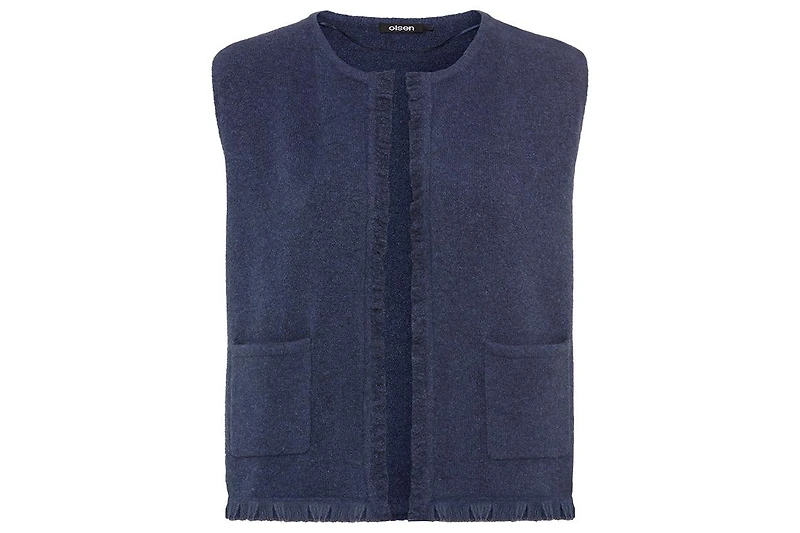 Olsen Cropped Sweater Vest