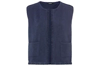 Olsen Cropped Sweater Vest