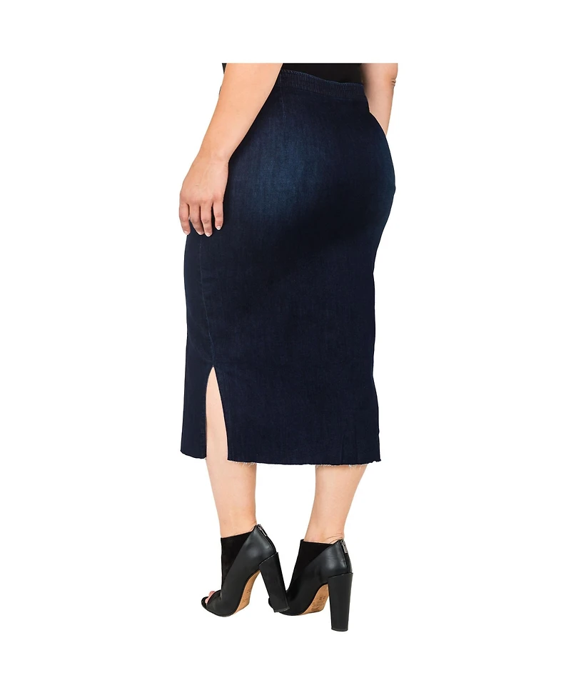Standards & Practices Plus Cowl Neck Spaghetti Strap Matte Satin Slip Dress