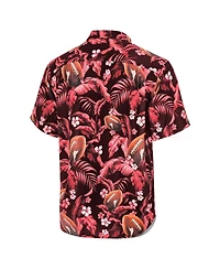Tommy Bahama Men's Crimson Alabama Tide Veracruz Cay First Down Blooms Button-Up Shirt