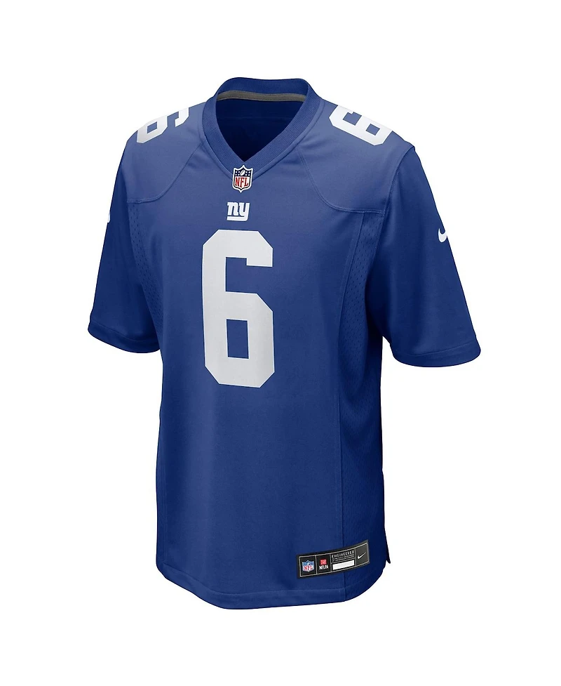 Nike Men's Jaxson Dart Royal New York Giants 2025 Nfl Draft First Round Pick Game Jersey