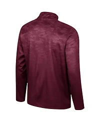 Colosseum Men's Maroon Arizona State Sun Devils The Machine Half-Zip Jacket