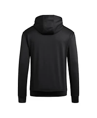 Adidas Men's Black Nc State Wolfpack Locker Logo Fleece Pullover Hoodie