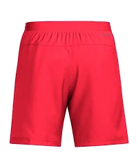 Adidas Men's Red Nc State Wolfpack Program Woven Training Shorts