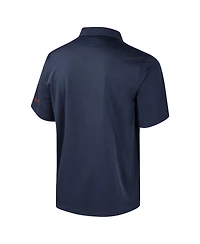 Colosseum Men's Navy Virginia Cavaliers Strike Bowling Button-Up Shirt