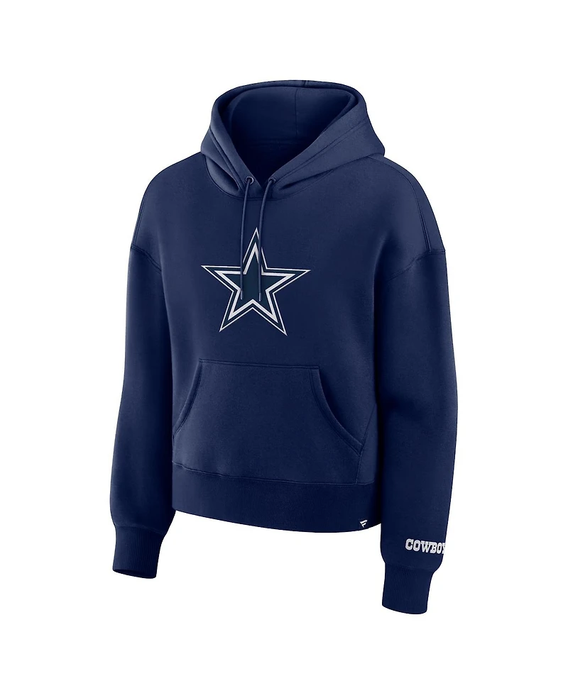 Fanatics Women's Navy Dallas Cowboys Legacy Fleece Pullover Hoodie