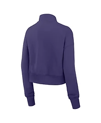 Nike Women's Purple Baltimore Ravens Primetime Phoenix Half-Zip Sweatshirt