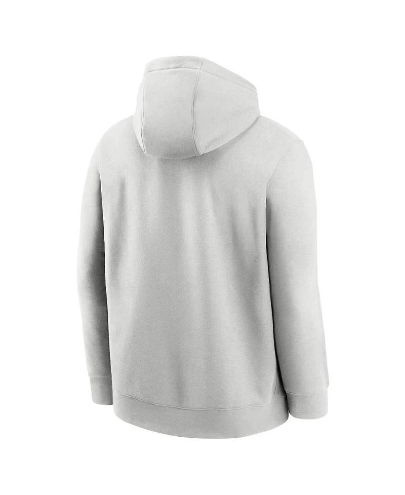 Nike Men's Gray Philadelphia Eagles Edge Pack French Terry Club Pullover Hoodie