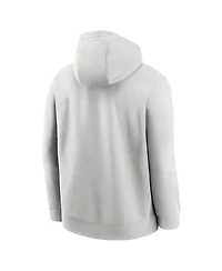 Nike Men's Gray Philadelphia Eagles Edge Pack French Terry Club Pullover Hoodie