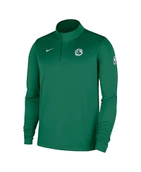 Nike Men's Kelly Green Boston Celtics 2025/26 Authentic Coaches Quarter-Zip Pullover Jacket