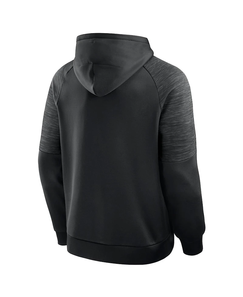 Fanatics Men's Black Detroit Lions Chip Shot Pullover Hoodie