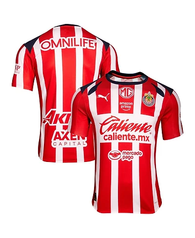 Puma Men's Red Chivas 2025/26 Home Replica Jersey