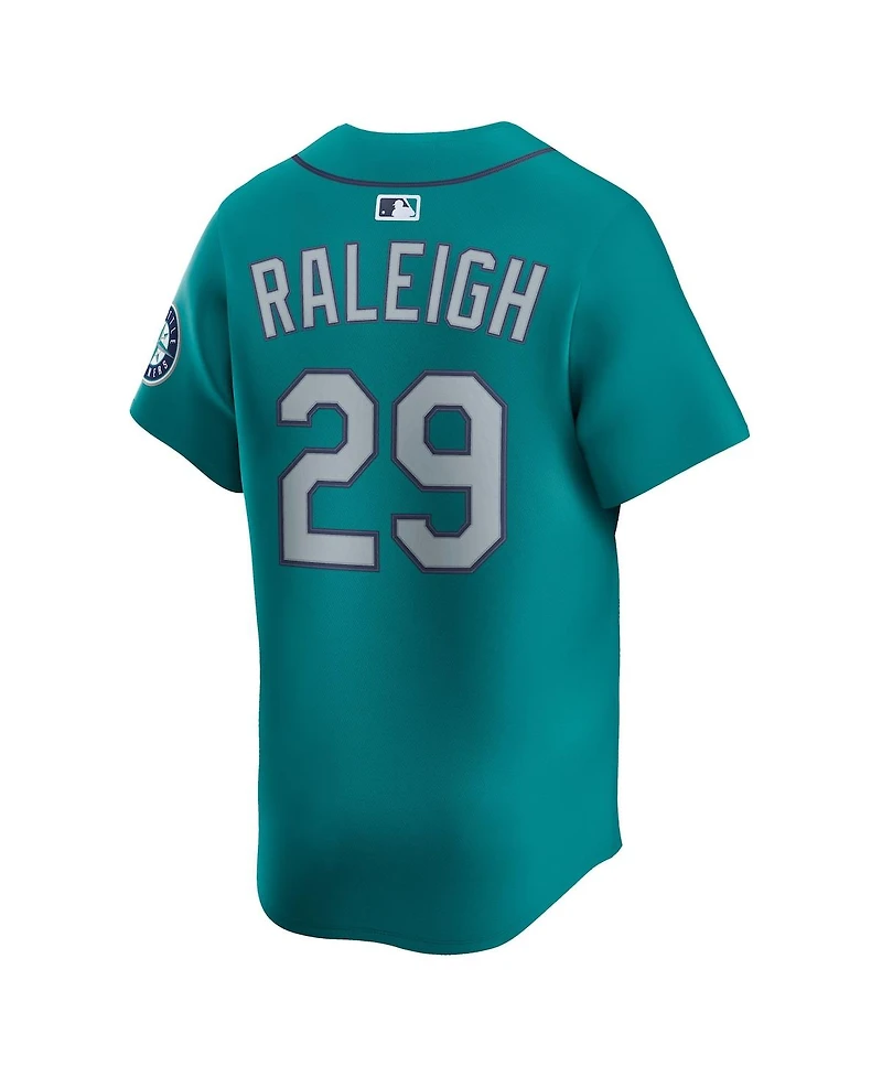 Nike Men's Cal Raleigh Teal Seattle Mariners Alternate Limited Jersey