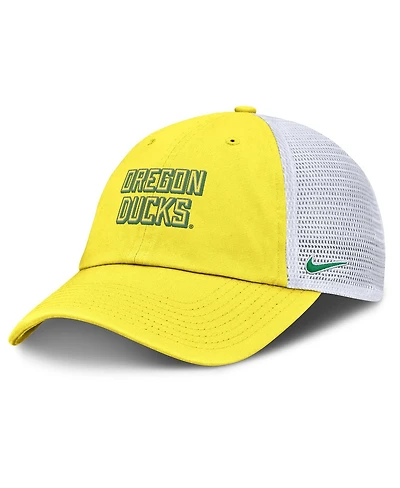 Nike Men's Yellow Oregon Ducks 2025 Gameday On-field Club Adjustable Trucker Hat