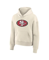 Fanatics Women's Cream San Francisco 49ers Dove Legacy Pullover Hoodie