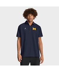 Jordan Men's Navy Michigan Wolverines 2025 Coaches Sideline Polo